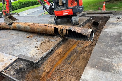 Stormwater Job Completed- Windsor Ave